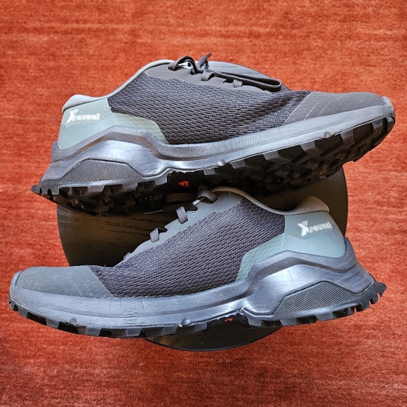 Salomon Women's X Reveal Trail hiking Shoes Size 7.5 LIKE NEW Basalm Green - Picture 2 of 11